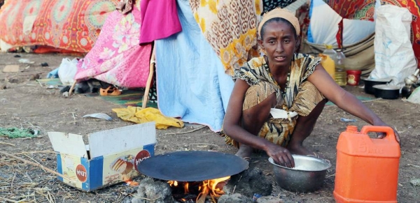 Tens of thousands of Ethiopians have been displaced by the ongoing conflict in the Tigray region. — courtesy WFP/Leni Kinzli