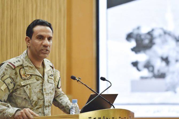 Spokesman of the Coalition to Restore Legitimacy in Yemen, Brig. Gen Turki Al-Maliki.
