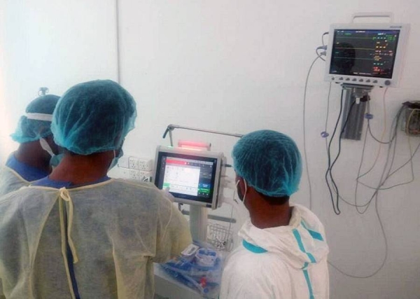 KSrelief provided Al-Hayat General Hospital, in Hadramout Governorate, Yemen, with medical appliances for the COVID-19 isolation treatment center.