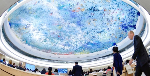 A general view of the Geneva-based UN Human Rights Council in session. — courtesy UN Photo/Jean-Marc Ferré