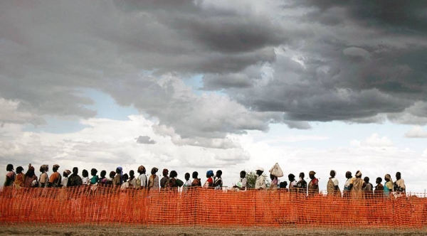 The most vulnerable people in the world, like these displaced persons in South Sudan, are more likely to suffer from the effects of climate change. — courtesy IRIN/Jacob Zocherman