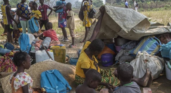 Liton village, north of Bangui, capital of the Central African Republic, where thousands of men, women, and children have fled their villages since the clashes of January 2021. — Courtesy photo