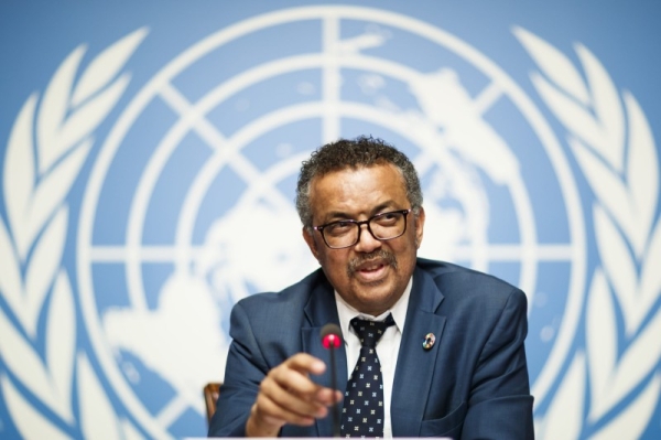 Tedros Adhanom Ghebreyesus, director-general of the World Health Organization (WHO), attends a press conference at the European headquarters of the United Nations in Geneva, Switzerland, in this file picture. — Courtesy photo