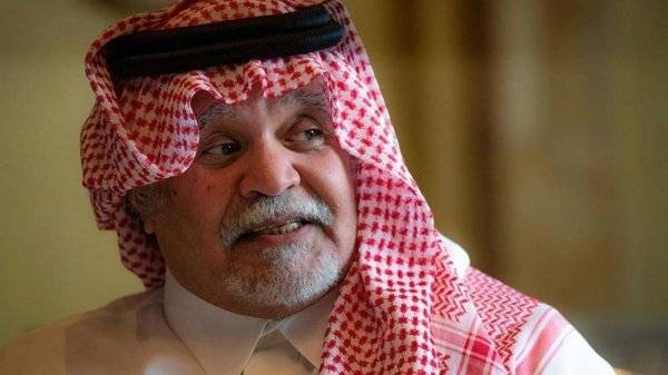 Prince Bandar Bin Sultan, former chief of the Saudi Intelligence and former ambassador to the United States.