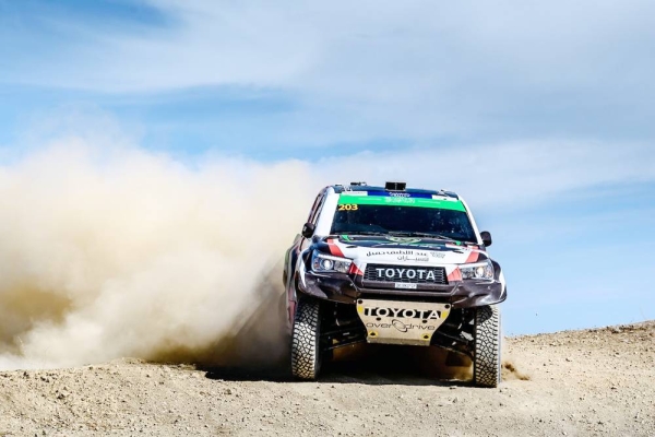 The Sharqiyah International Baja Toyota gets under way with a 10km qualifying stage in the Half Moon Bay area of the Eastern Province on Thursday afternoon, following a ceremonial start on Wednesday.