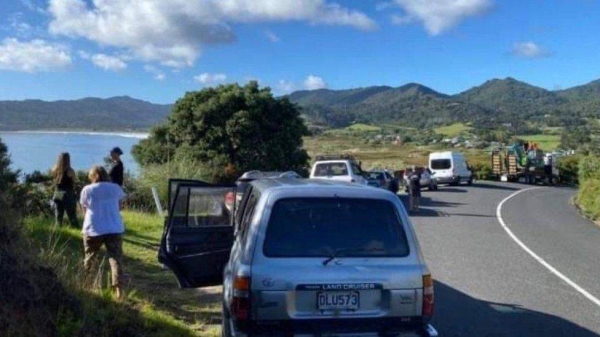 The 8.1-magnitude quake was the third to strike the area on Friday morning local time, according to the New Zealand National Emergency Management Agency. — Courtesy photo