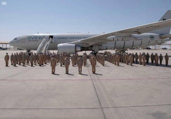 The Royal Saudi Air Forces (RSAF) combat aircraft arrived on Friday at Al-Dhafra Air Base in the United Arab Emirates to participate in the Exercise Desert Flag 2021.
