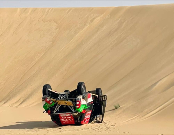 Yasir Seaidan won the 2021 Sharqiyah International Baja Toyota.