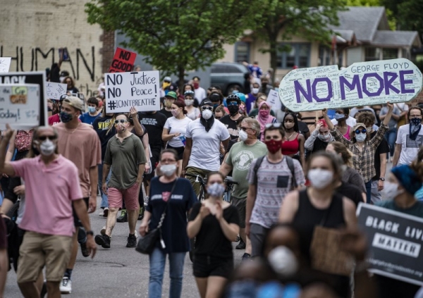 Floyd died on May 25, 2020, after a white police officer held him down with a knee to the neck despite his please that he couldn't breathe. His death sparked violent protests across the US and a global reckoning on race. — Courtesy photo

