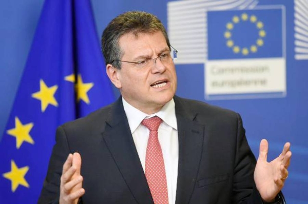 EU's Maroš Šefčovič said the Protocol on Ireland and Northern Ireland is the only way to protect the Good Friday (Belfast) Agreement and to preserve peace and stability while avoiding a hard border on the island of Ireland and maintaining the integrity of the EU single market,