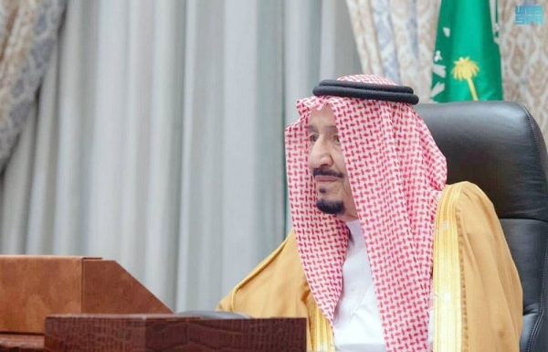 Custodian of the Two Holy Mosques King Salman received virtually Wednesday the credentials of a number of ambassadors accredited to the Kingdom.
