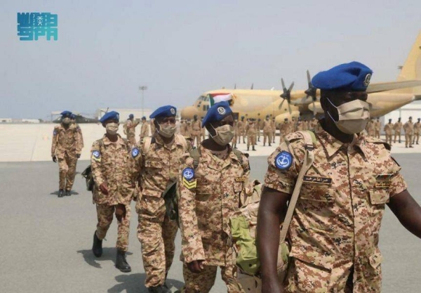 The Sudanese Naval Forces units participating in the exercise arrived at King Faisal Naval Base on Thursday and were received by a number of officers of the Royal Saudi Naval Forces' Western Fleet.
