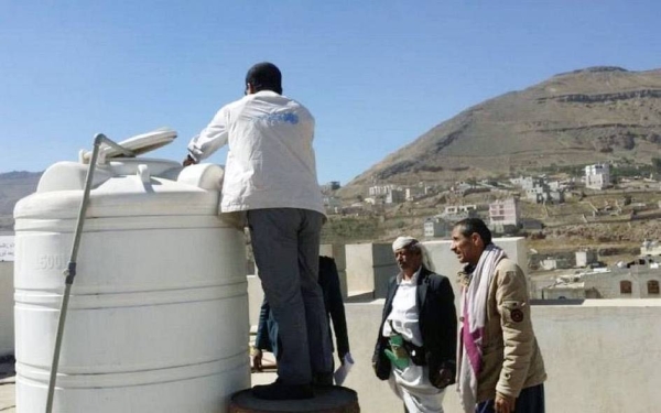 KSrelief has distributed shelter materials, including nine tents, several blankets, sleeping bags and rugs, to displaced people Aden Governorate, Yemen.