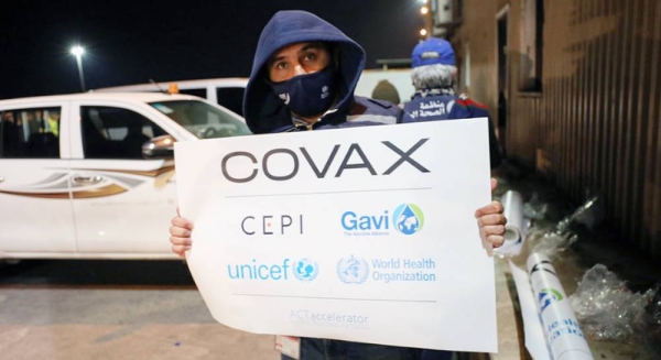More COVID transmissions mean more variants, which in turn threatens the efficacy of vaccines. The World Health Organization (WHO) advocates for vaccine equity through the UN-led vaccine initiative, COVAX, as seen here in Amman, Jordan. — courtesy WHO