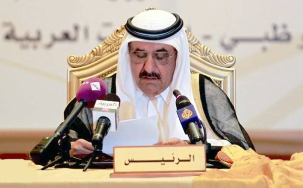 Sheikh Hamdan Bin Rashid Al Maktoum, deputy ruler of Dubai and minister of finance of the United Arab Emirates.