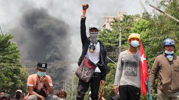 The European Union and the United Kingdom said on Saturday that actions by Myanmar's junta are 