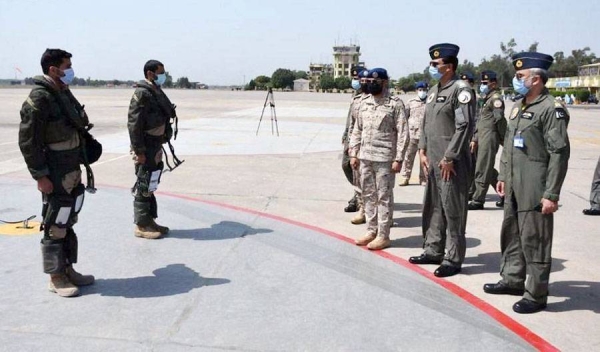 RSAF aircraft arrive in Pakistan to participate in 2021 Air Excellence Center Exercise.