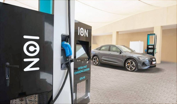 ION has installed high-power, ultra-fast charging stations with a total capacity of up to 350KW, on Yas Island, Abu Dhabi.