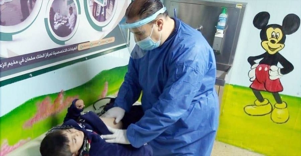 The KSrelief provided on Friday medical services to Syrian refugees in Zaatari camp, Jordan.