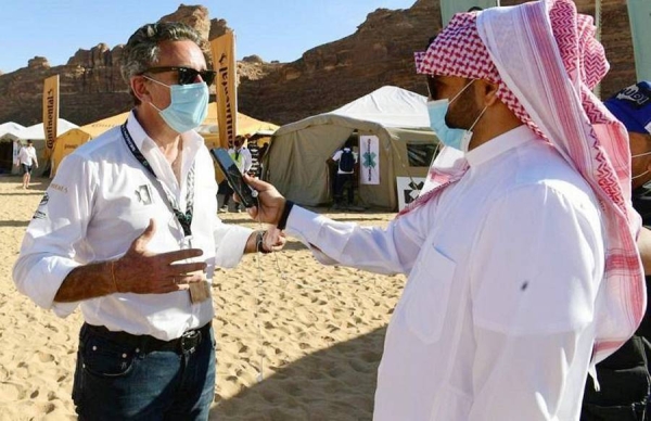Founder and CEO of Extreme E for electric SUVs Alejandro Agag expressed his admiration at the organizational level of the first edition of the championship's competitions currently taking place in AlUla.