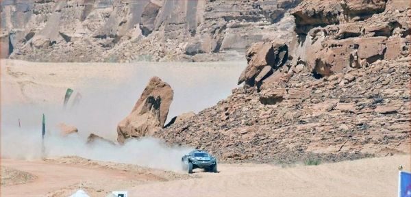 Prince Khalid Bin Sultan Al-Abdullah Al-Faisal, chairman of the Board of Directors of the Saudi Automobile and Motorcycle Federation (SAMF), crowned the Rosberg X Racing team as champions of AlUla Extreme E race on Sunday.