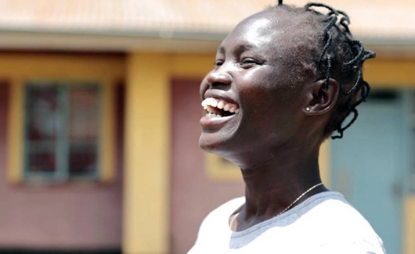 South Sudanese Refugee athlete Rose Nathike Lokonyen is in training for the Olympic Games in Tokyo. — courtesy Japan for UNHCR/Atsushi Shibu