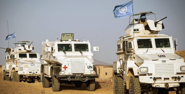 
File photo shows a Guinean contingent of MINUSMA which is based in Kidal in the extreme north of Mali, conducts mine action activities and also ensures the safety of the civilian population. — courtesy MINUSMA/Harandane Dicko