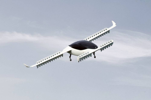 File photo of the Lilium Jet flying. Future Investment Initiative Institute (FII-I) has invested in Lilium as part of a strategy to develop and leverage sustainable and environmentally-friendly alternatives to traditional combustion engines in the air travel industry.