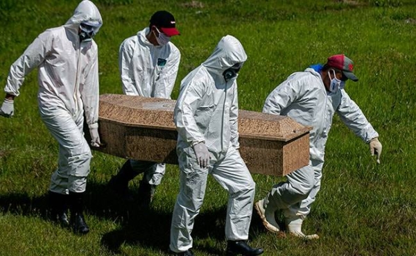 Brazil reported its 24-hour tally of COVID-19 deaths had exceeded 4,000 for the first time on Tuesday, becoming the third nation to go above this daily threshold. — Courtesy file photo