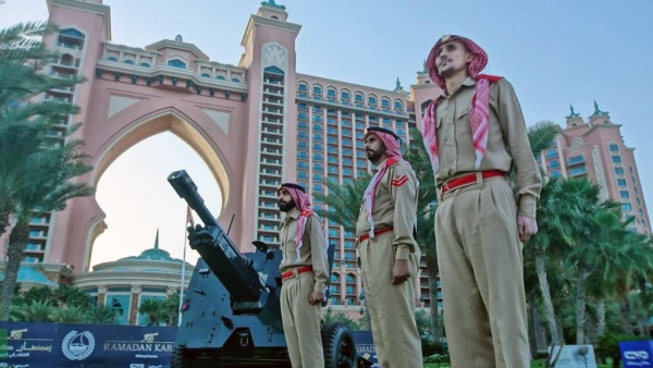 Dubai Police have been making the final arrangements and remain on standby to fire the cannons that will announce the sighting of the new crescent and the start of Ramadan, as is tradition since the early 1960s.
