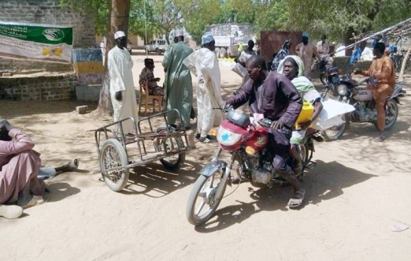 KSrelief distributed 559 Ramadan food baskets, in a number of villages in the Republic of Chad.