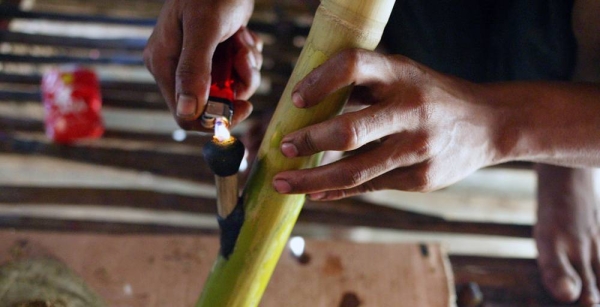 In Cambodia, cannabis is often laced with heroin and smoked by addicts. — courtesy UNICEF/John Vink (file 2014)