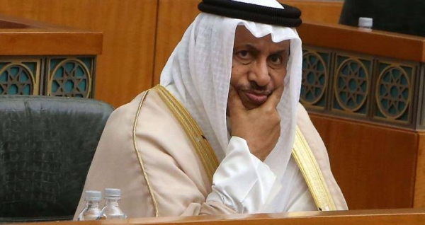 Kuwait's former Prime Minister Jaber Al-Mubarak Al-Hamad Al-Sabah
