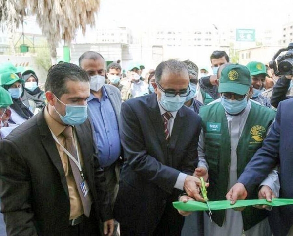 KSrelief launched Tuesday in Amman, Jordan, a project to distribute 16,550 Ramadan food baskets for needy families in Palestine.