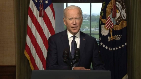 President Joe Biden formally announced his decision to end America's longest war on Wednesday, deeming the prolonged and intractable conflict in Afghanistan no longer aligned with American priorities. — Courtesy photo