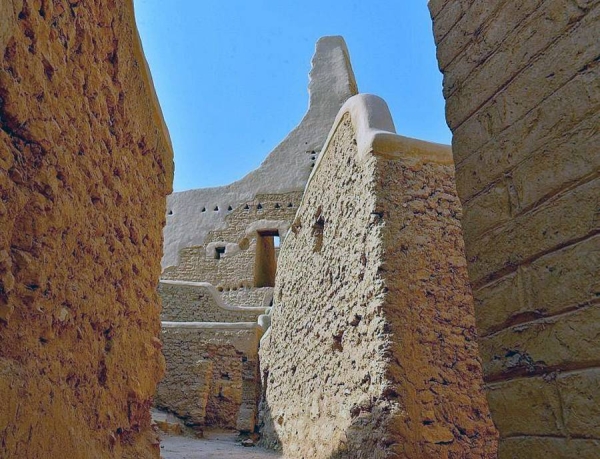 Heritage site in Diriyah, which is set to celebrate the World Heritage Day.