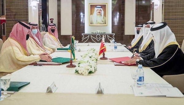 Minister of Interior Prince Abdulaziz Bin Saud Bin Naif and Bahraini Minister of Interior Gen. Shaikh Rashid Bin Abdullah Al Khalifa co-chaired here Sunday the Saudi-Bahraini Security and Military Committee.