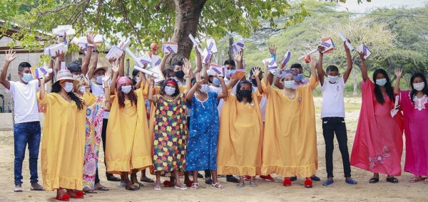 Indigenous students from the El Origen Foundation in La Guajira, Colombia. — courtesy El Origen Foundation