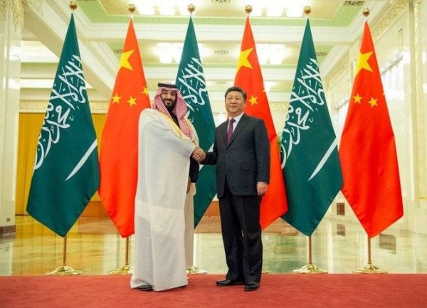Crown Prince Muhammad Bin Salman held telephone talks on Tuesday with Chinese President Xi Jinping. — SPA file photo
