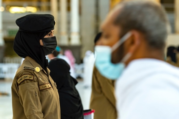 Women members of Hajj & Umrah Security Forces deployed at Haram