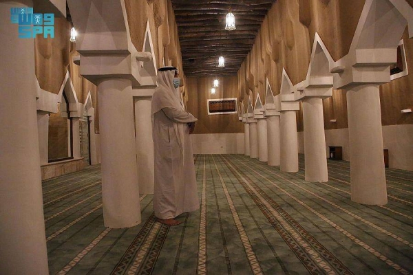 he historic Al-Towaim Mosque, one of the oldest heritage buildings in the region, is located in the Al-Majma’ah governorate, north of Riyadh.
