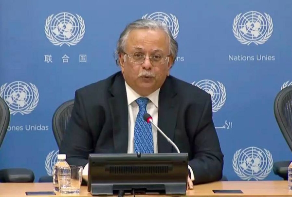 Saudi Arabia’s Permanent Representative to the United Nations Ambassador Abdallah Al-Mouallimi.
