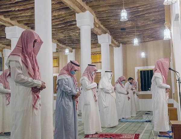 The historical Oqlat Al-Saqoor Mosque has been renovated as part of Prince Muhammad Bin Salman Project for Historical Mosques Renovation in the Kingdom of Saudi Arabia.