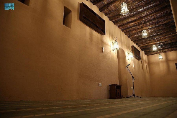 Historical Suleiman Mosque in Taif opens 
its doors for worshipers after renovation
