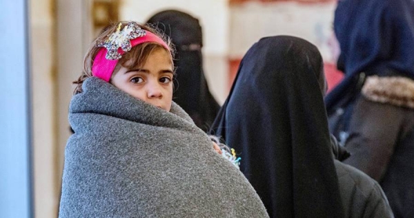 Children in the Al-Hol camp in northeastern Syria face a harsh winter due to a lack of proper clothing. — courtesy UNICEF/Delil Souleiman