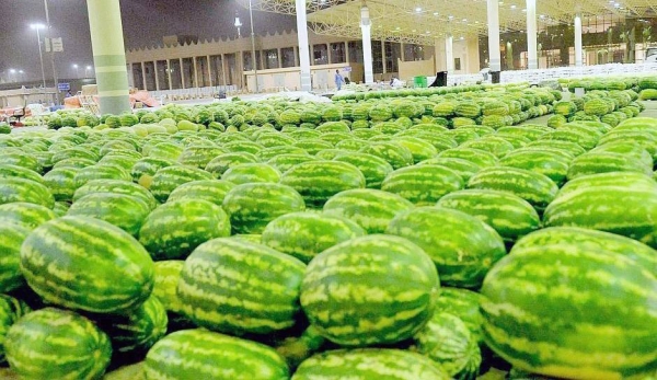 Al-Qassim region agricultural products are estimated at 1,225,227 tons, representing the production of farms in the area exceeded 94,923 hectares.