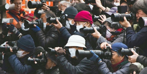 Press gather at an event in Shanghai, China. — courtesy Unsplash/Zeg Young