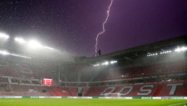 A nine-year-old boy died in the English city of Blackpool on Tuesday after being struck by lightning. — Courtesy file photo