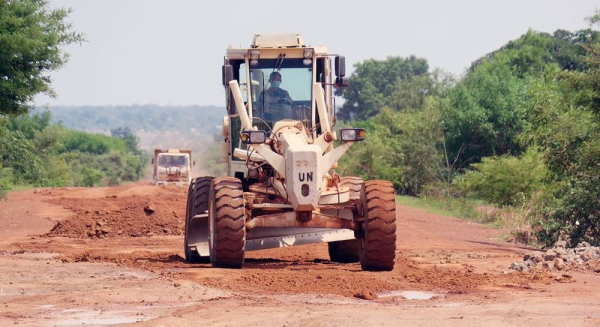 The UN Mission in South Sudan (UNMISS) has rehabilitated thousands of kilometers of roads in the country (file photo). — courtesy UNMISS/Emmanuel Kele