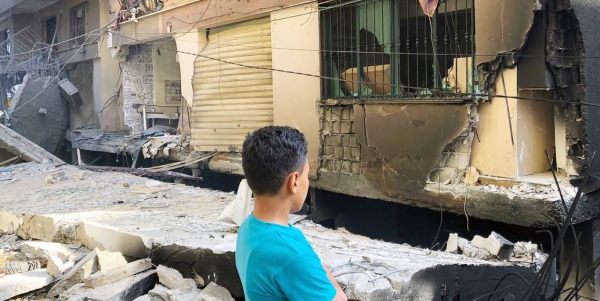 Homes have been shelled in Gaza as hostilities between Israelis and Palestinians continue. — courtesy UNOCHA